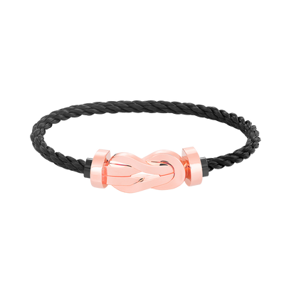 [GALE]CHANCE LARGE 8 FIGURE BUCKLE NO DIAMOND BRACELET ROSE GOLD