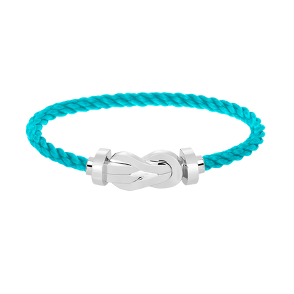 [GALE]CHANCE LARGE 8 FIGURE BUCKLE NO DIAMOND BRACELET SILVER