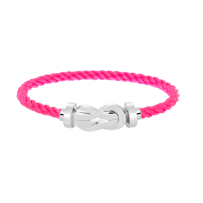 [GALE]CHANCE LARGE 8 FIGURE BUCKLE NO DIAMOND BRACELET SILVER