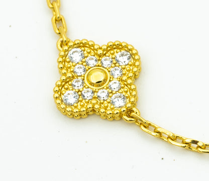[GALE] CLOVER 5 MOTIF LASER BRACELET COLLECTION