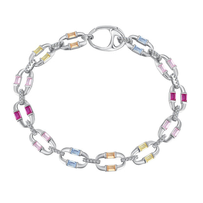 [GALE]Dazzling Colorful Daily Bracelet