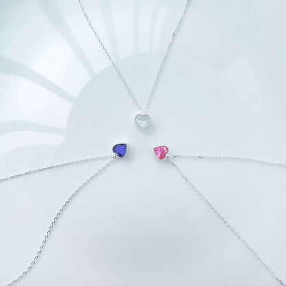 [GALE]Ornate Heart Shape Necklace
