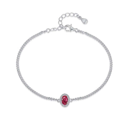 [GALE]Exquisite Oval Shape Bracelet