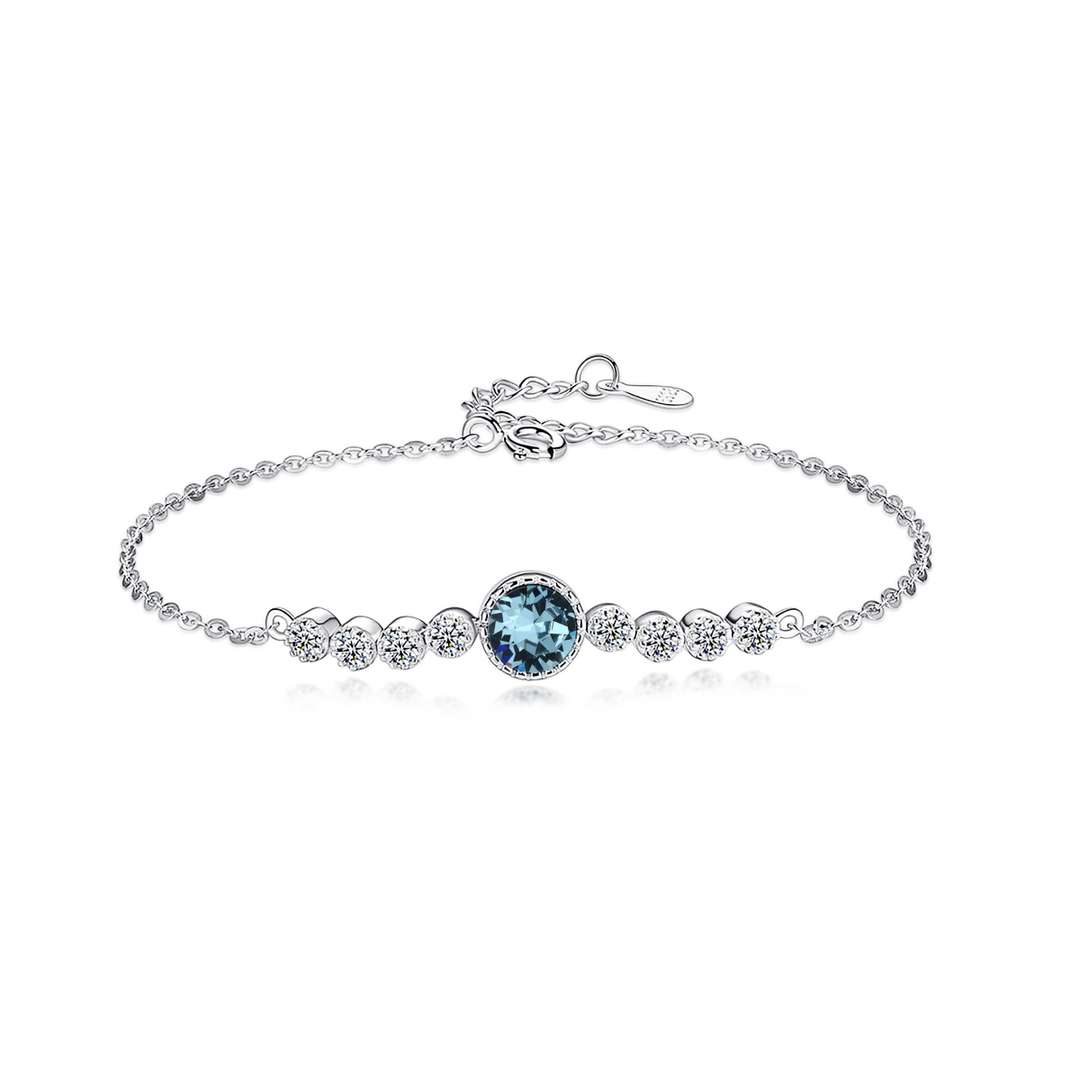 [GALE]Luxurious Heart Of The Ocean Bracelet