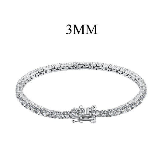 [GALE]Radiant Colorful Round Cut Party Bracelet