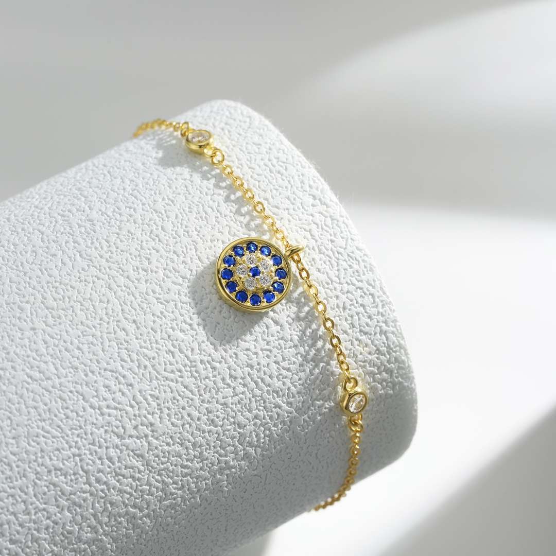 [GALE]Devil's Eye Round Shape Bracelet