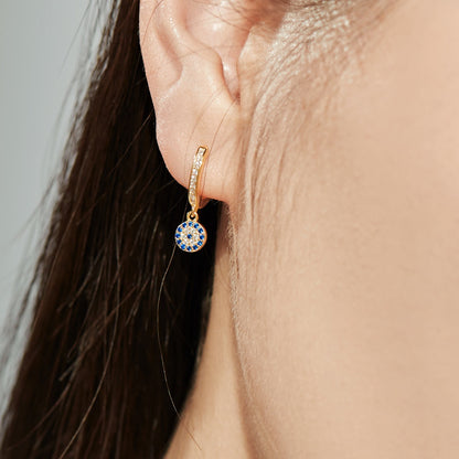 [GALE]Unique Devil Eye Earrings
