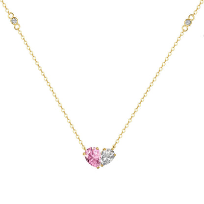 [GALE]Unique Heart Shape Necklace