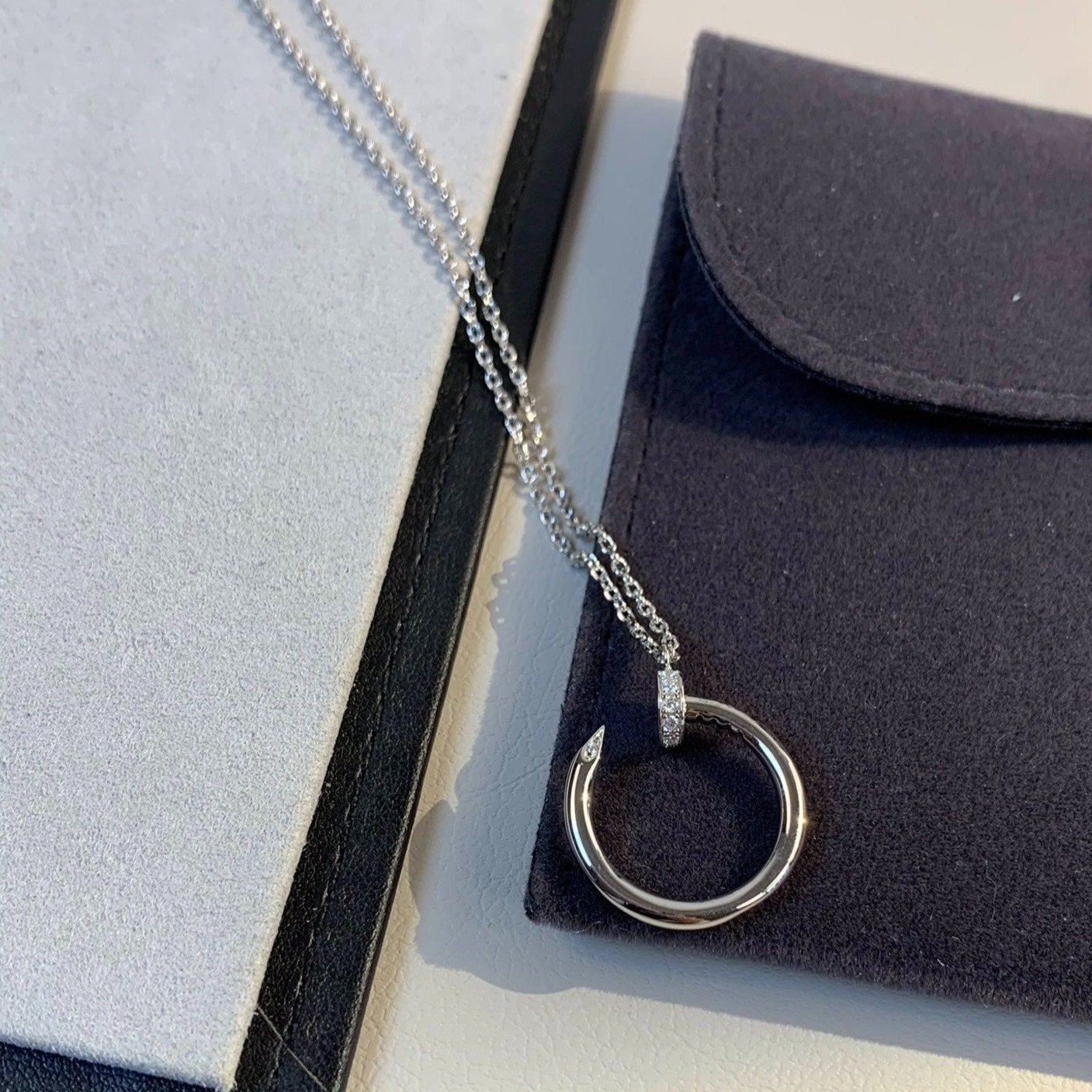 [GALE]JUSTE NECKLACE SILVER