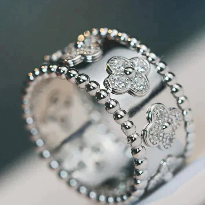 [GALE]CLOVER KALEIDOSCOPE RING 10MM