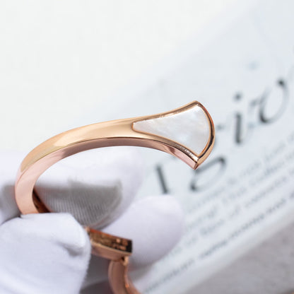 [GALE]DREAM BRACELET OPEN PINK GOLD MOP