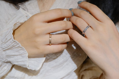 [GALE]LOVE RING 2.65MM DIAMOND