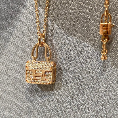 [GALE]CONSTANCE PEDANT DIAMOND NECKLACE