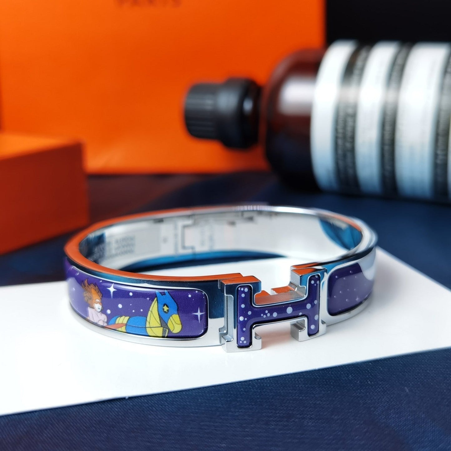 [GALE]H STAR AND MOON BRACELET 12MM