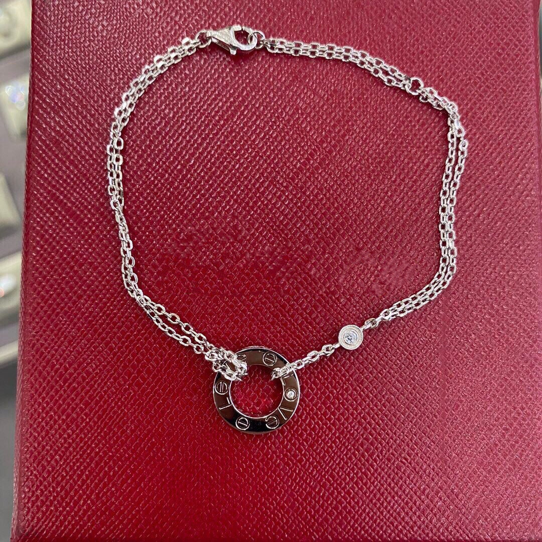 [GALE]LOVE BRACELET 2 DIAMOND