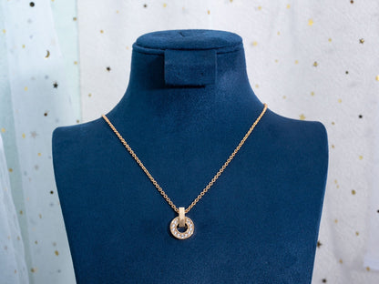 [GALE]GARI NECKLACE PINK GOLD DIAMOND