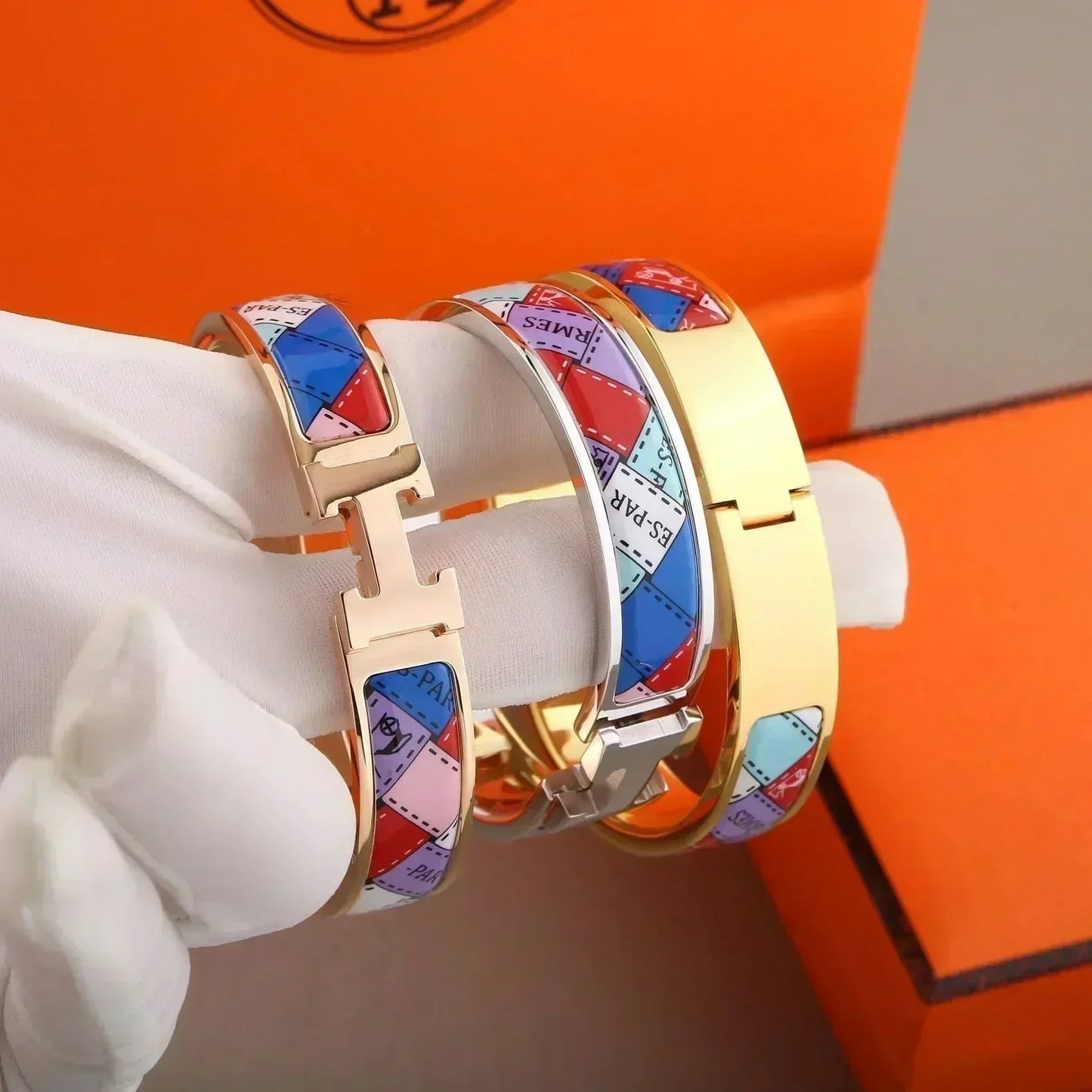 [GALE]H BRACELET DOTTED BORDER 12MM