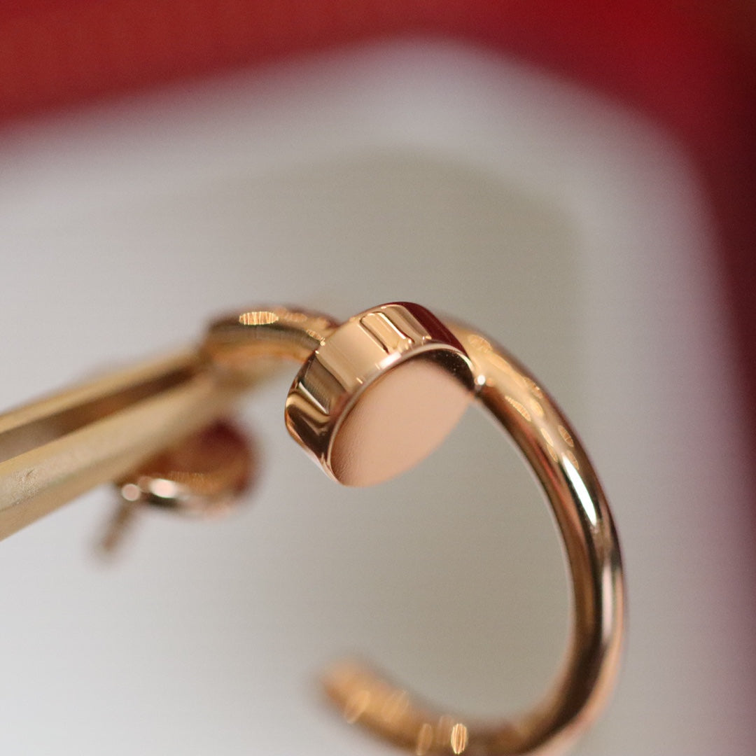 [GALE]JUSTE EARRINGS PINK GOLD