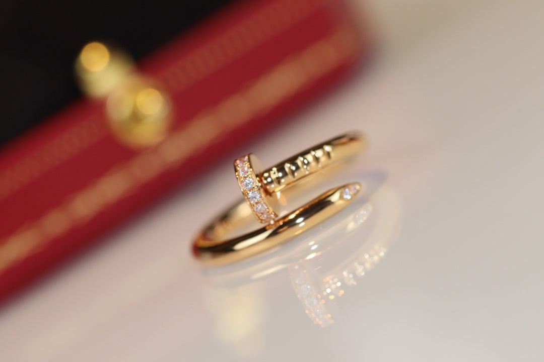 [GALE]JUSTE RING 2.65MM GOLD DIAMOND
