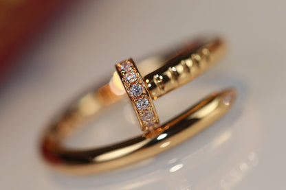 [GALE]JUSTE RING 2.65MM GOLD DIAMOND