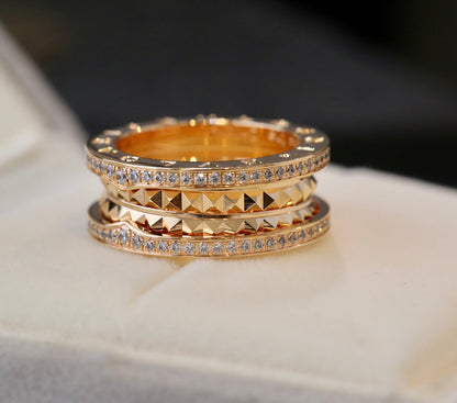 [GALE]ZERO 1 GOLD DIAMOND RING
