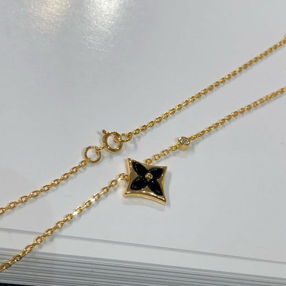 [GALE]STAR BLACK MOP NECKLACE