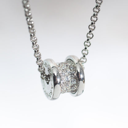 [GALE]ZERO 1 SILVER DIAMOND NECKLACE