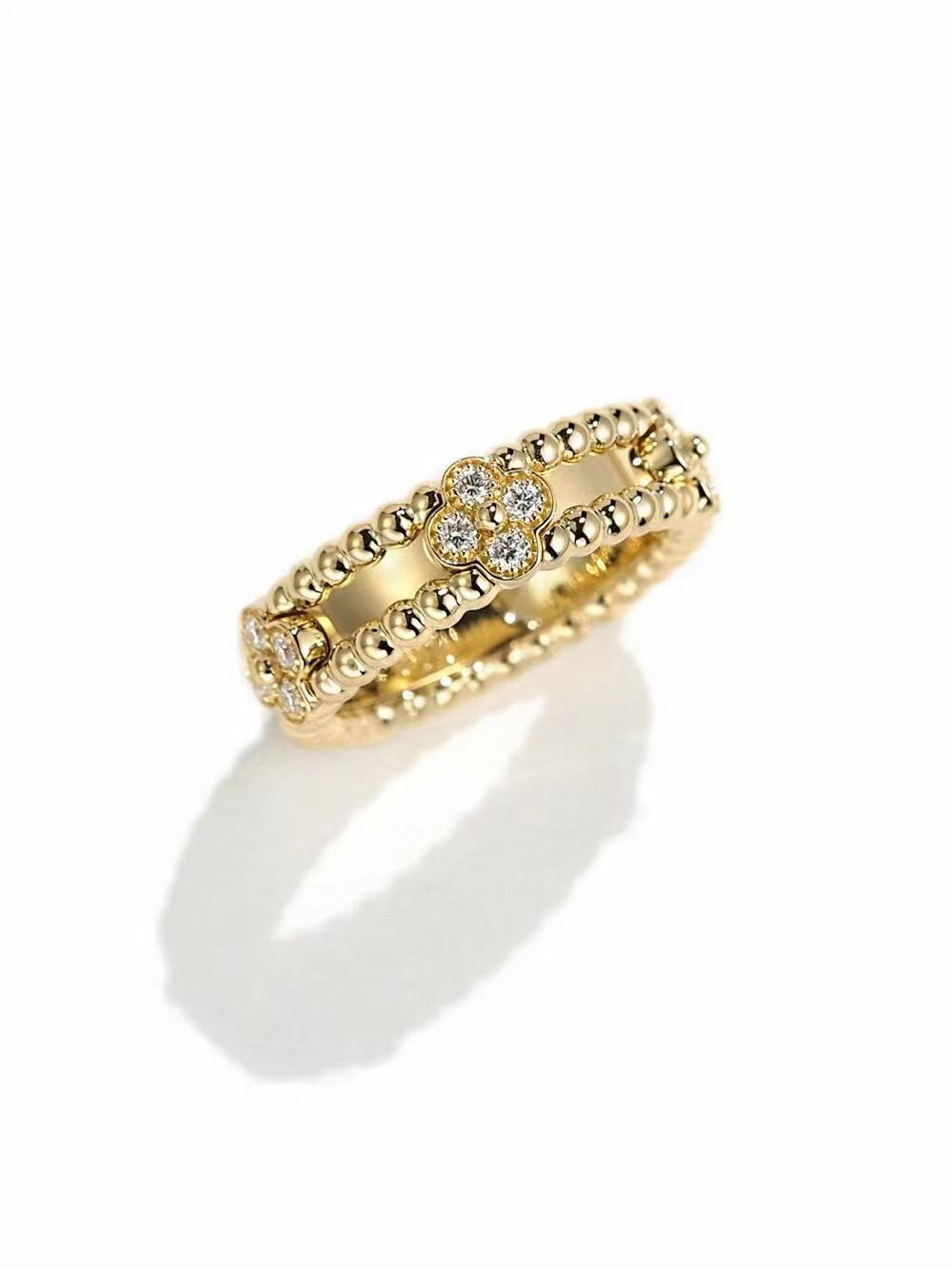 [GALE]PERLEE GOLD DIAMOND RING