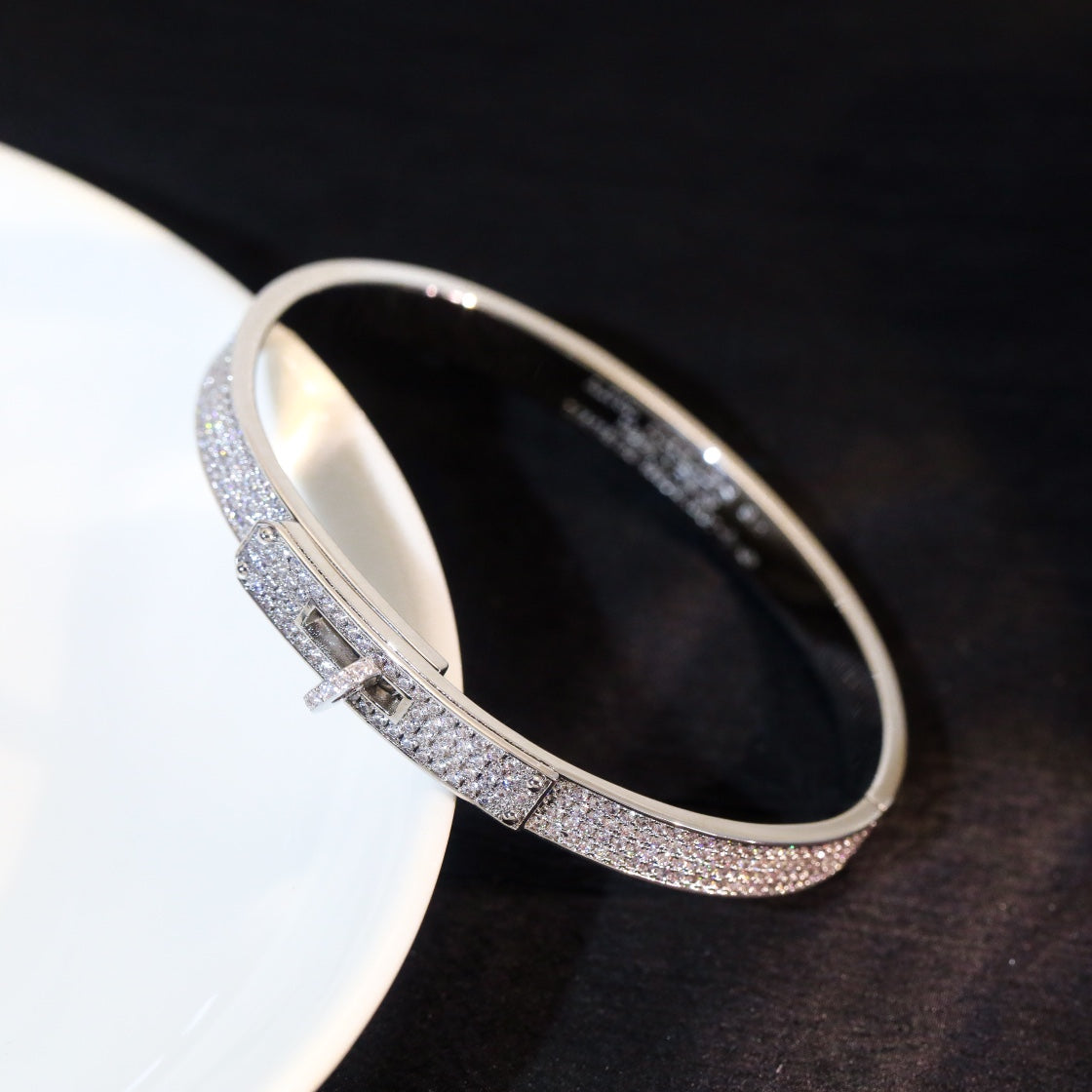 [GALE]KELLY BRACELET DIAMOND PAVED