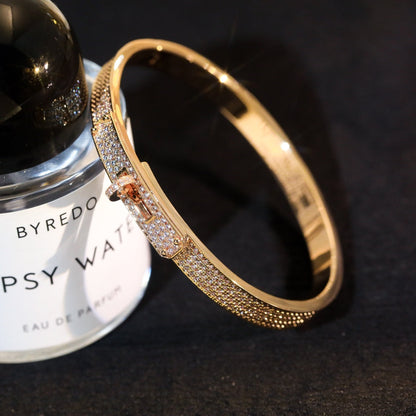 [GALE]KELLY BRACELET DIAMOND PAVED