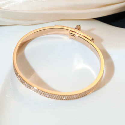 [GALE]KELLY BRACELET DIAMOND PAVED