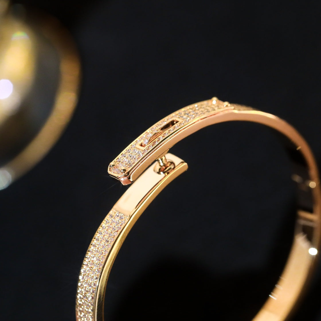 [GALE]KELLY BRACELET DIAMOND PAVED