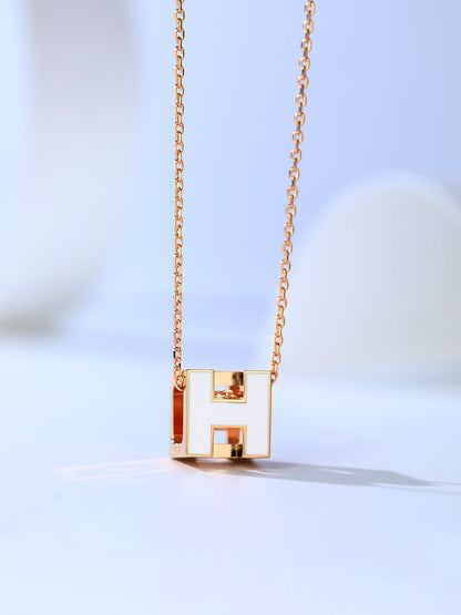 [GALE]H CAGE PINK GOLD NECKLACE