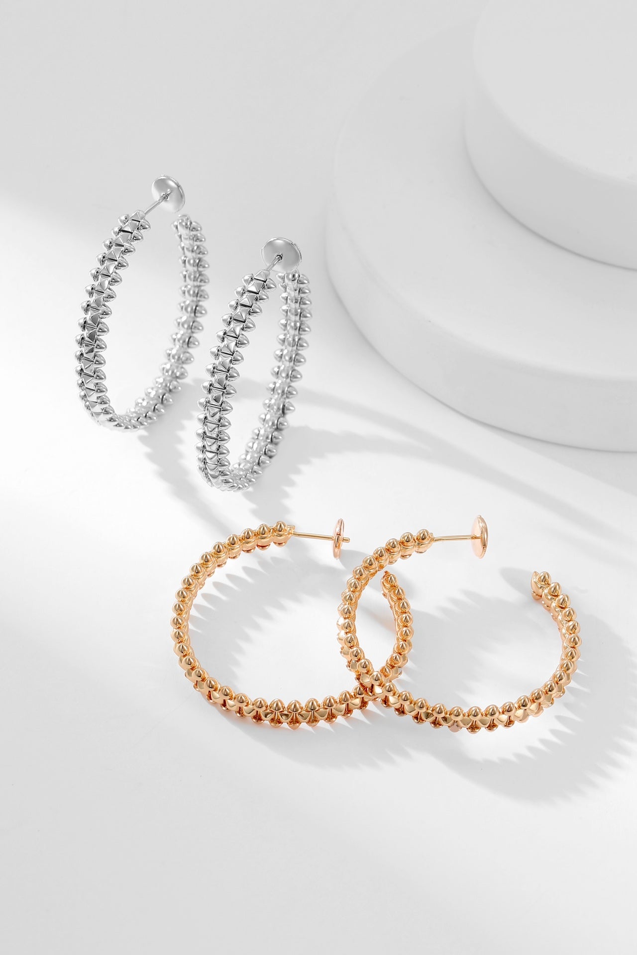 [GALE]CLASH HOOP EARRINGS