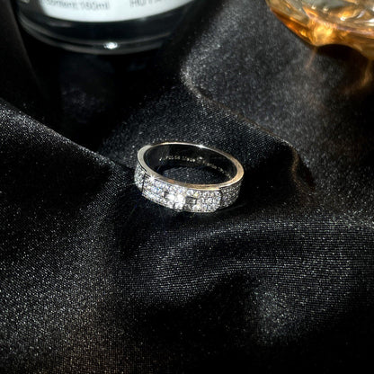 [GALE]KELLY SILVER DIAMOND RING