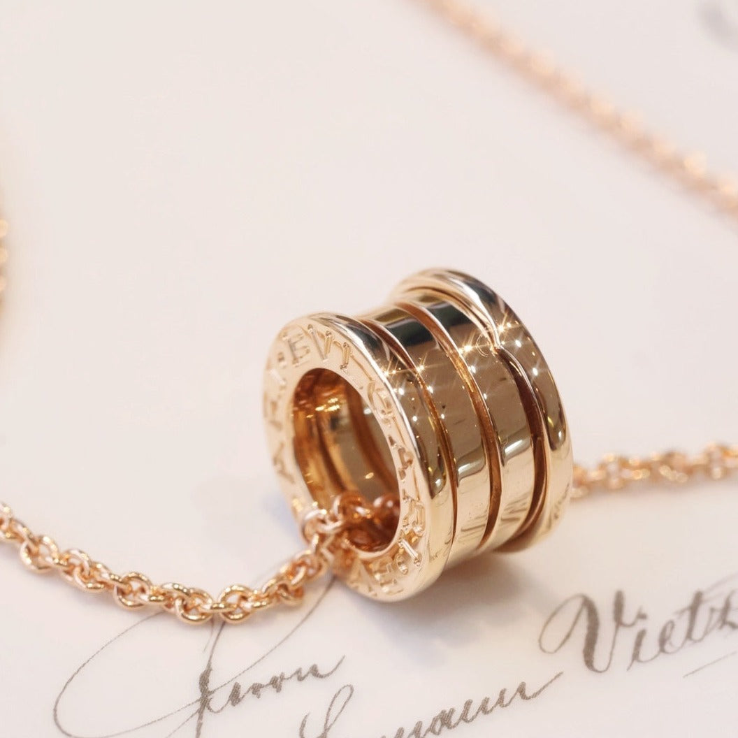 [GALE]ZERO 1 PINK GOLD NECKLACE
