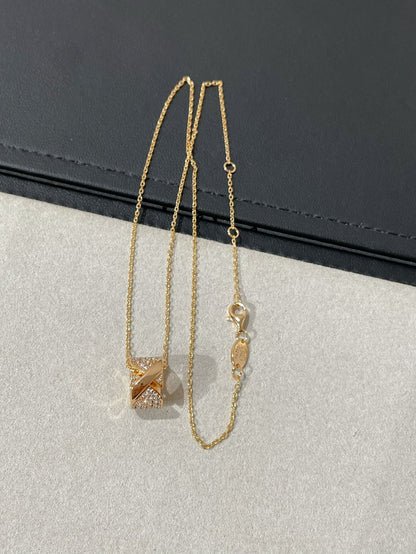 [GALE]LIENS EVIDENCE DIAMOND PAVED NECKLACE