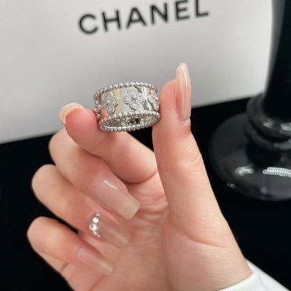 [GALE]PERLEE DIAMOND LARGE RING
