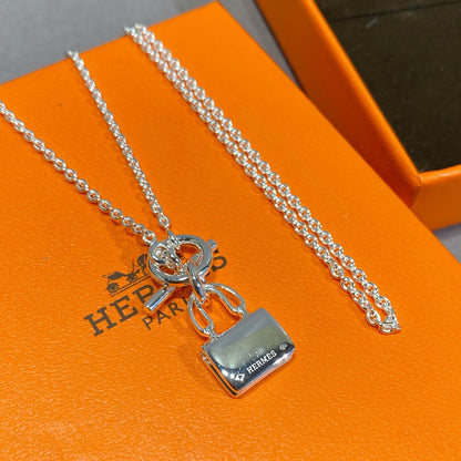 [GALE]CONSTANCE PEDANT SILVER NECKLACE