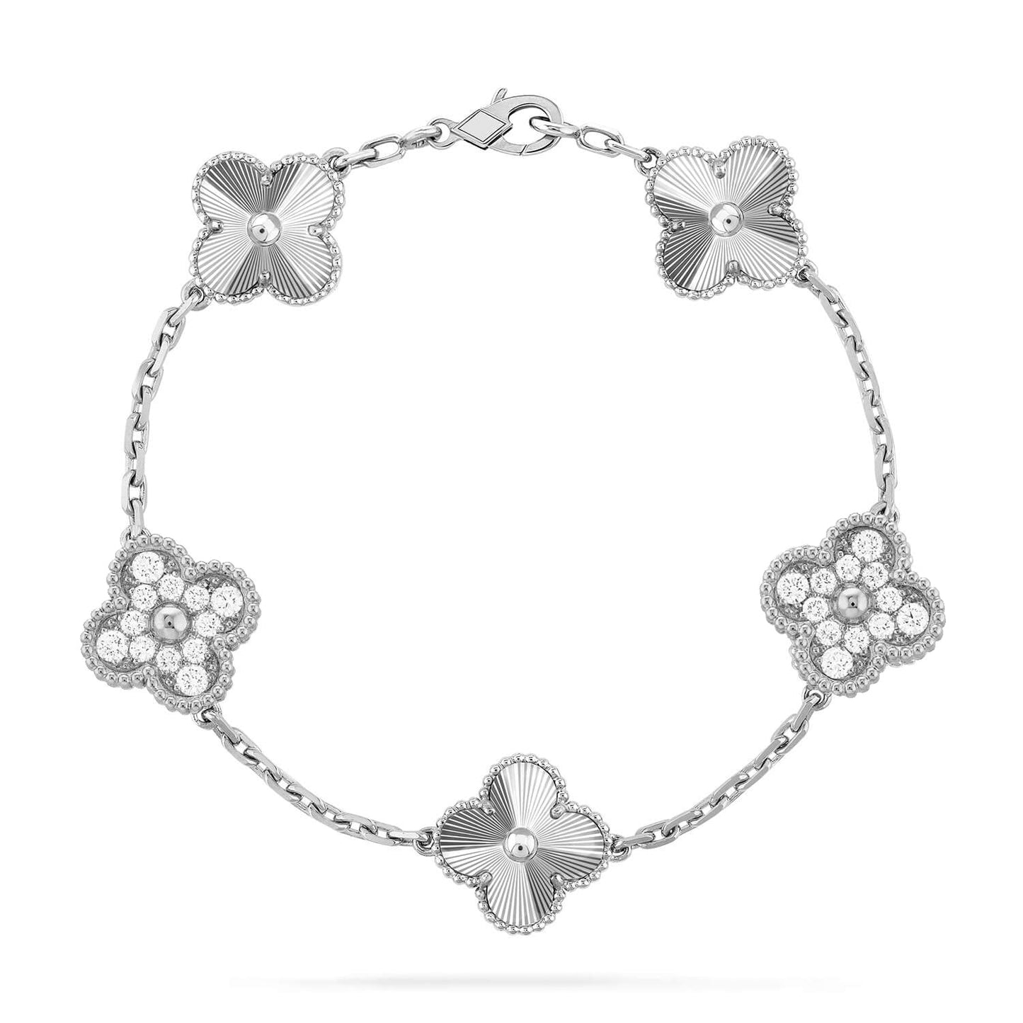 [GALE] CLOVER 5 MOTIF LASER BRACELET COLLECTION