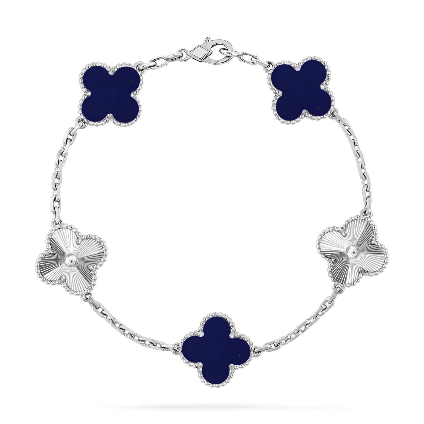 [GALE]CLOVER 5 MOTIF LAPIS LAZULI BRACELET COLLECTION