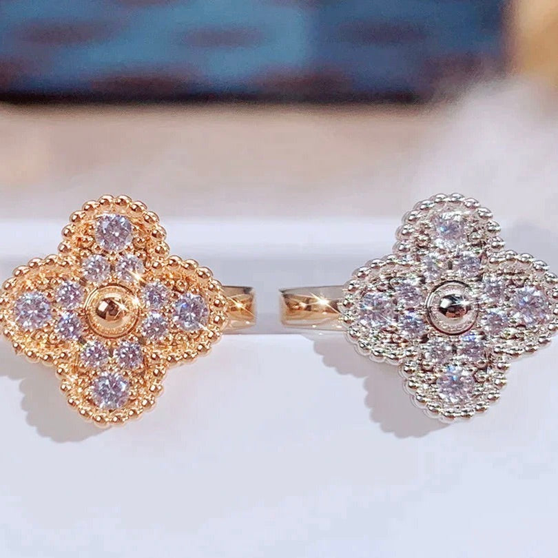 [GALE]CLOVER DIAMOND RING