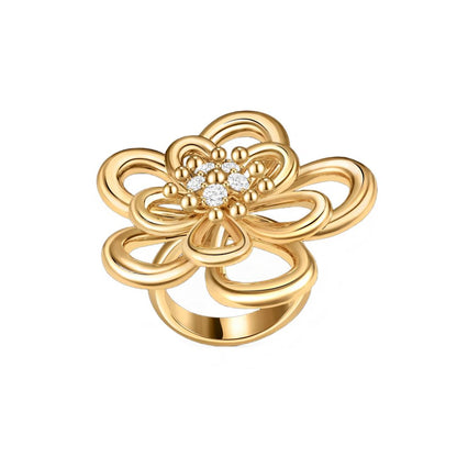 [GALE JURI] FLOWERLACE RING 5 DIAMONDS