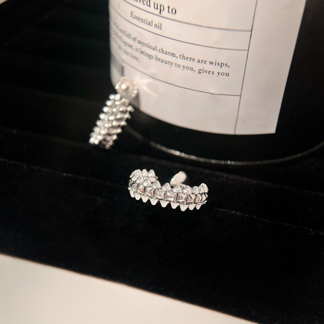 [GALE]CLASH SMALL HOOP EARRINGS