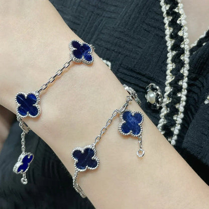 [GALE]CLOVER 5 MOTIF PIETERSITE BRACELET COLLECTION