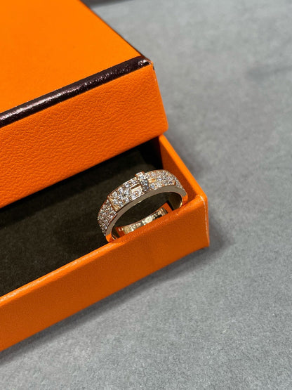 [GALE]KELLY PINK GOLD DIAMOND RING
