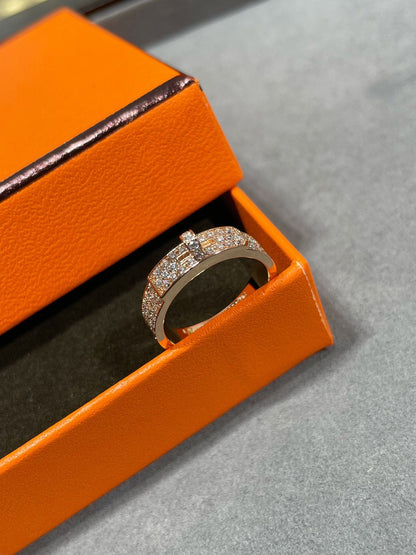 [GALE]KELLY PINK GOLD DIAMOND RING