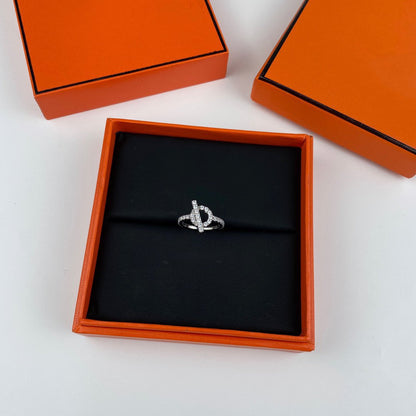 [GALE]ECHAPPEE RING SILVER DIAMOND