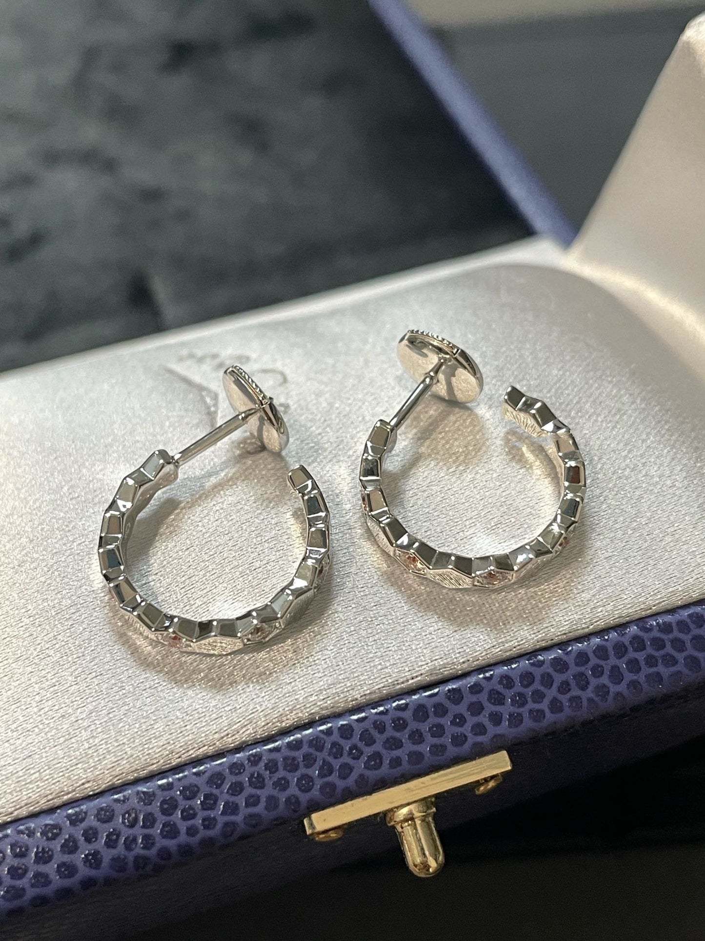 [GALE]Hollow Design Four-Leaf Clover Flower Shape Ring