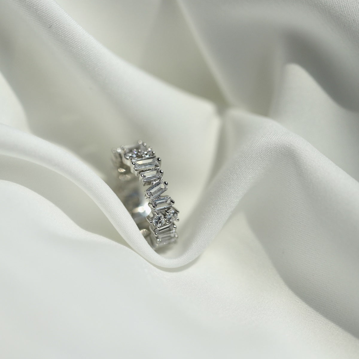 [GALE]Delicate Multi Shape Tennis Ring